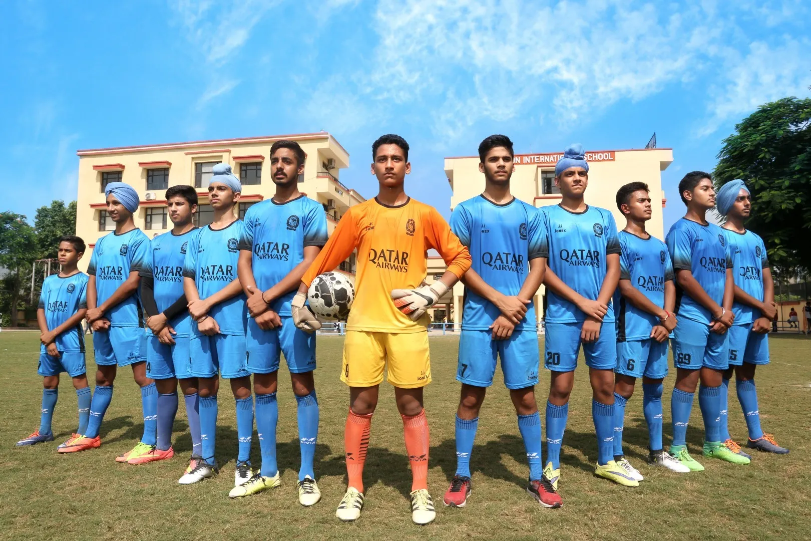 Sports integrated into curriculum to promote physical fitness and health.